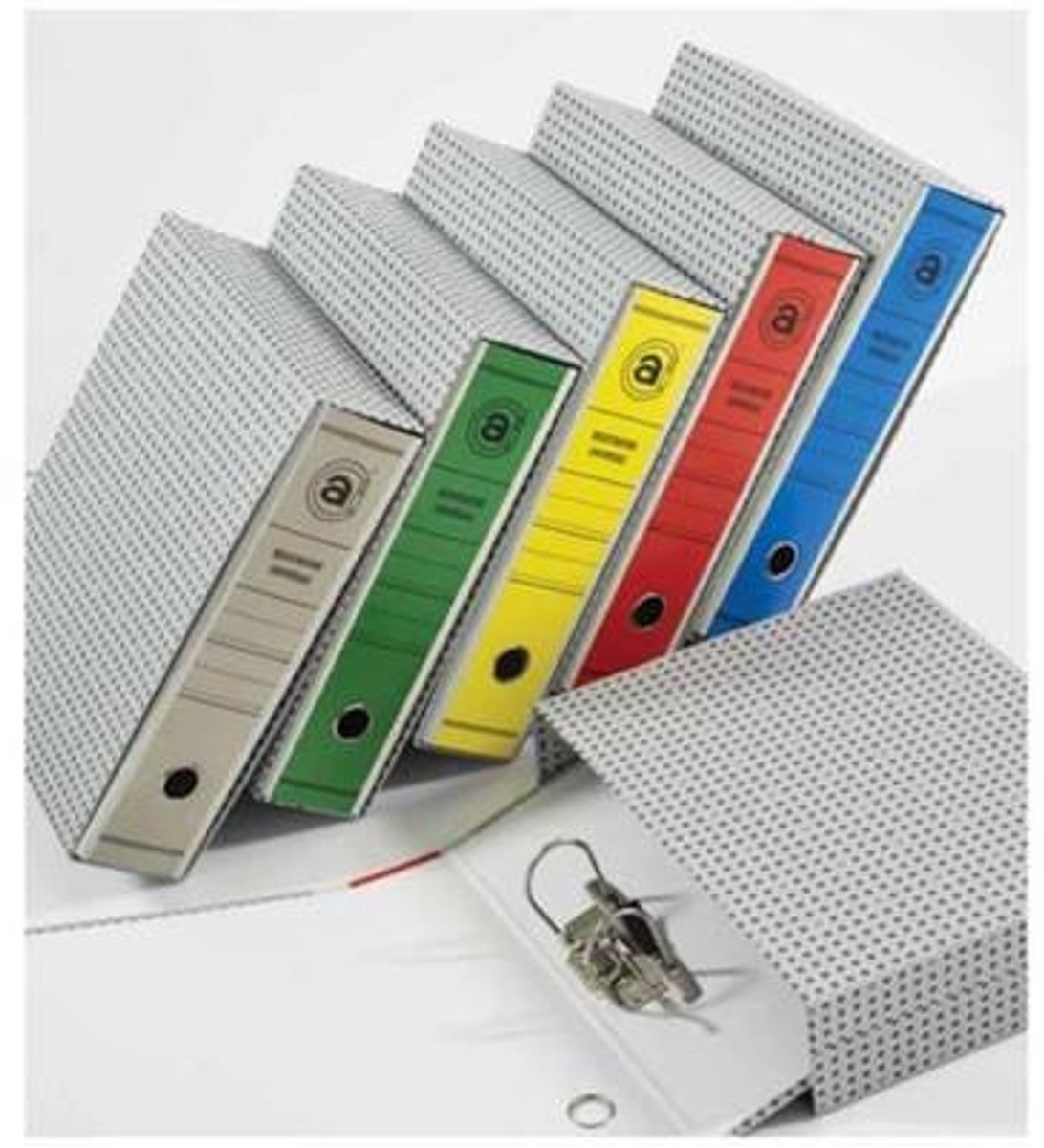 Brefiocart CF12REGISTRATORI Prot 8CM Gialli 0201101.GI