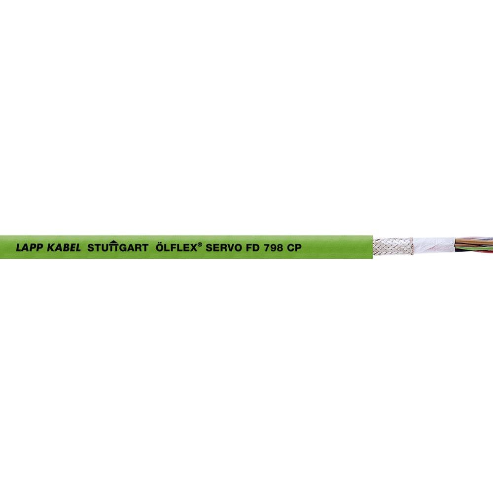 LAPP ÖLFLEX® SERVO FD 798 CP Cavo per resolver e encoder 6 x 0.14 mm² + 4 x 0.14 mm² Verde 36913/500 500 m