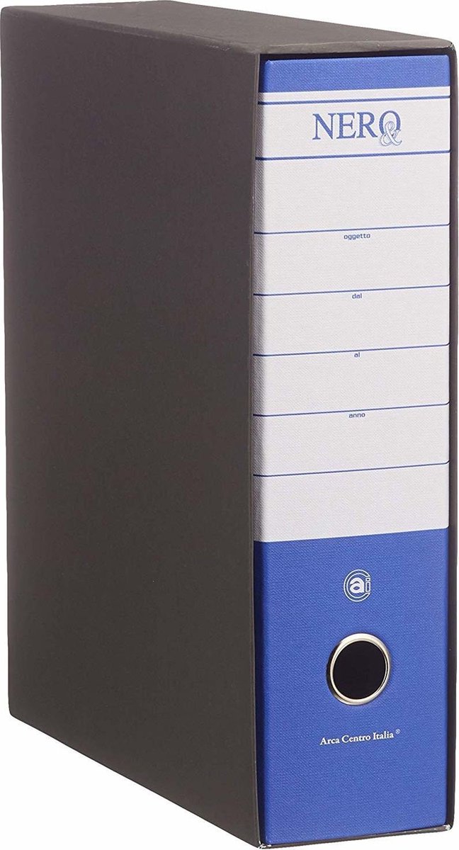 Brefiocart CF12REGISTRATORI Comm 8CM Blu Scuro 0201156.BS