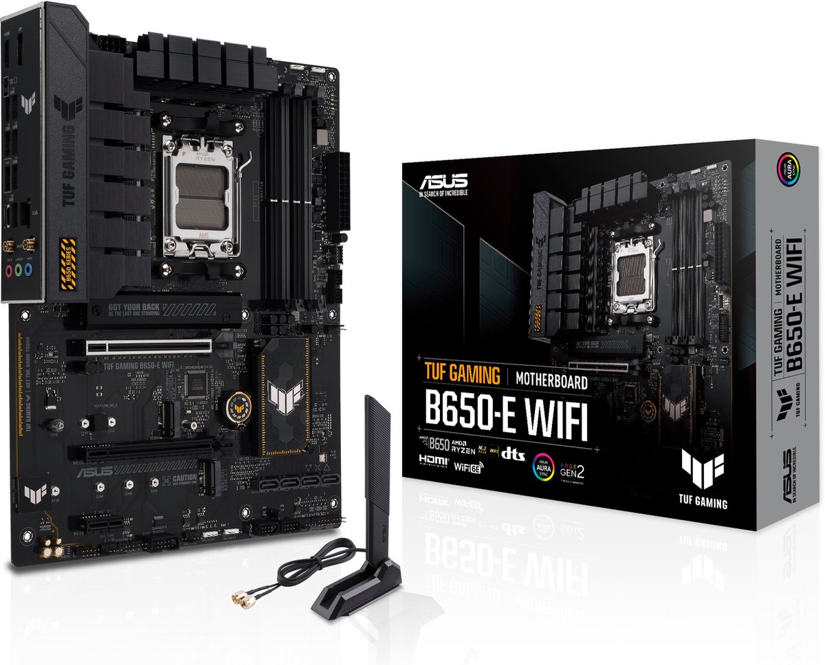 Asus Mb Amd B650, Gaming B650-E, AM5, USB 20G,MB,Wifi, Ddr5 90mb1gt0-M0eay0
