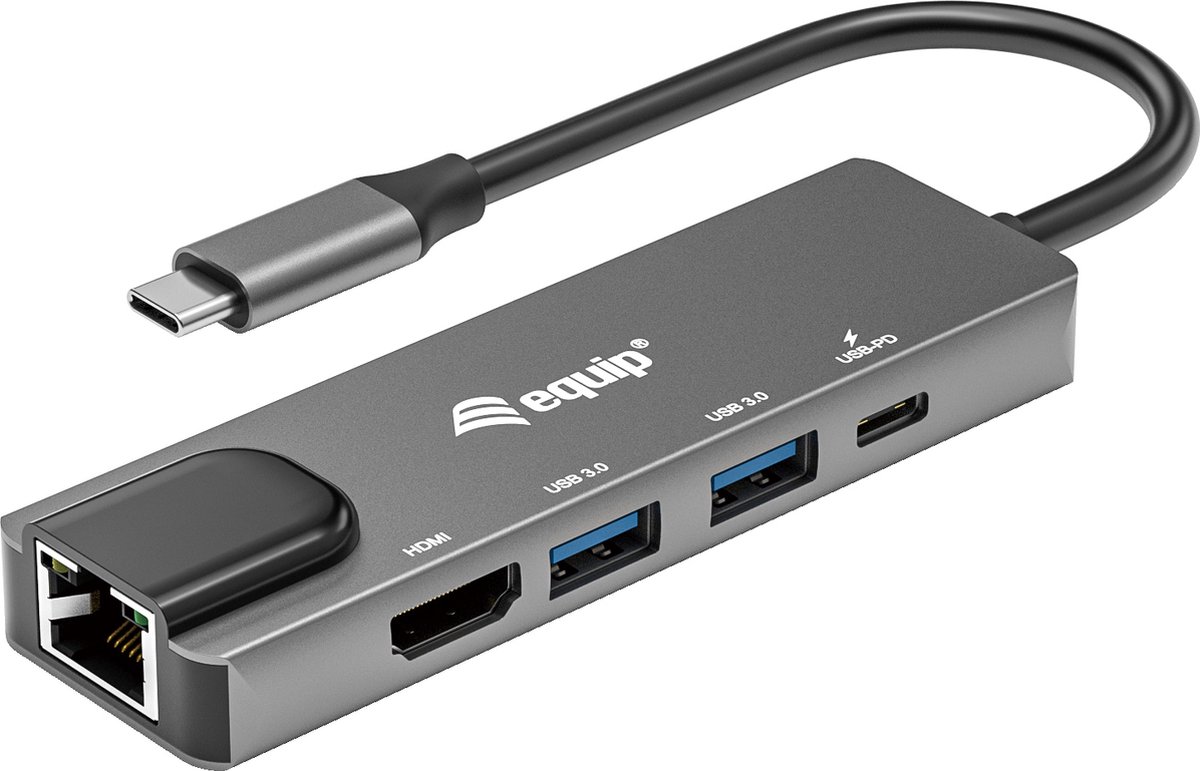 Equip Usb-C 5 in1 Multifunction Adapter 133489