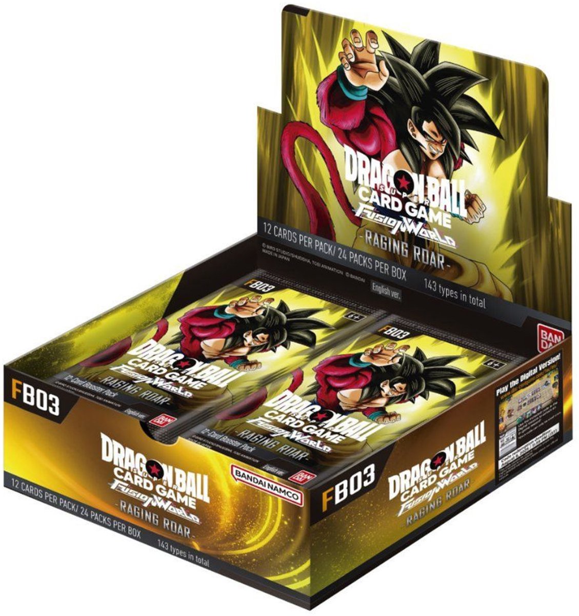 Gametrade Dragon Ball Super Card Game Fusion World Box FB-03 (eng) Tcg+ Preferential 143565