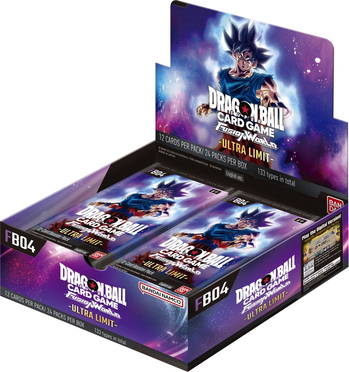 Gametrade Dragon Ball Super Card Game Fusion World Box FB-04 (eng) Tcg+ Preferential 144195