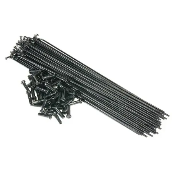 Eclat PG Stainless BMX Spokes (182mm - Svart)