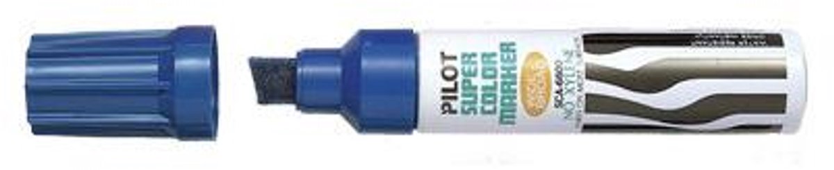 Pilot Marker Maxi 6600 Blu Punta A Scalpello Tratto 3-12 5 Mm (conf.12) 2430