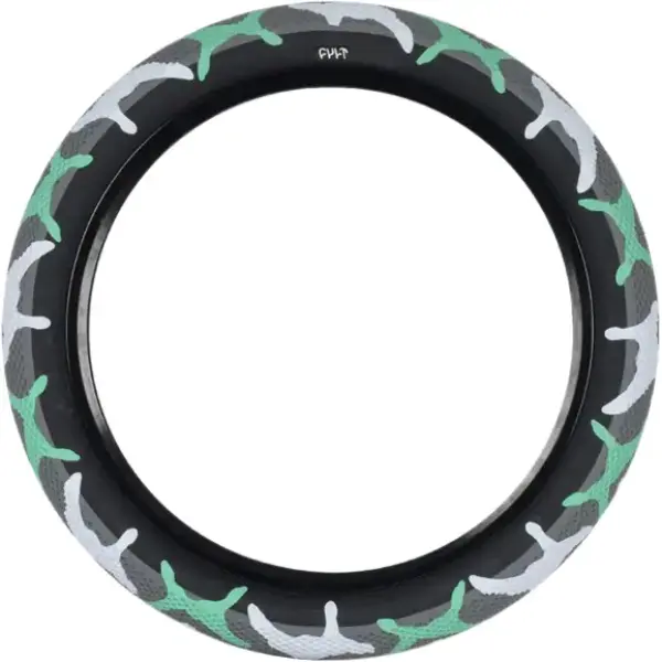 Cult x Vans Waffle 26" Cykel/MTB Däck (2.1" - Teal Camo)