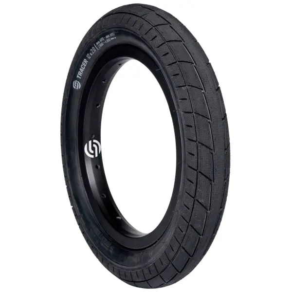 BMX Däck Salt Tracer (12" x 2.0" - Svart)