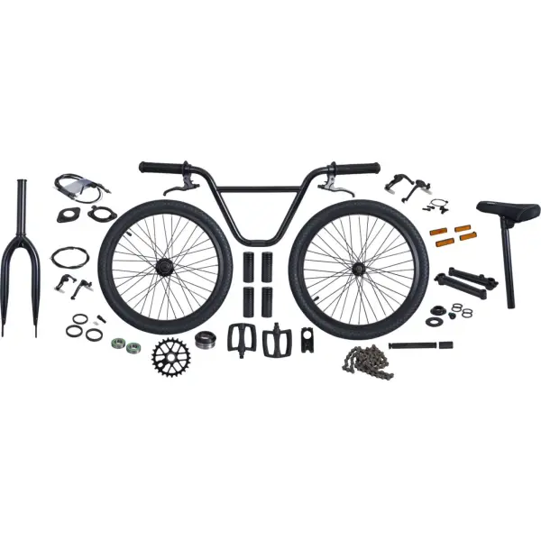Colony Bygg din egen Flatland BMX Bike Kit (Svart)