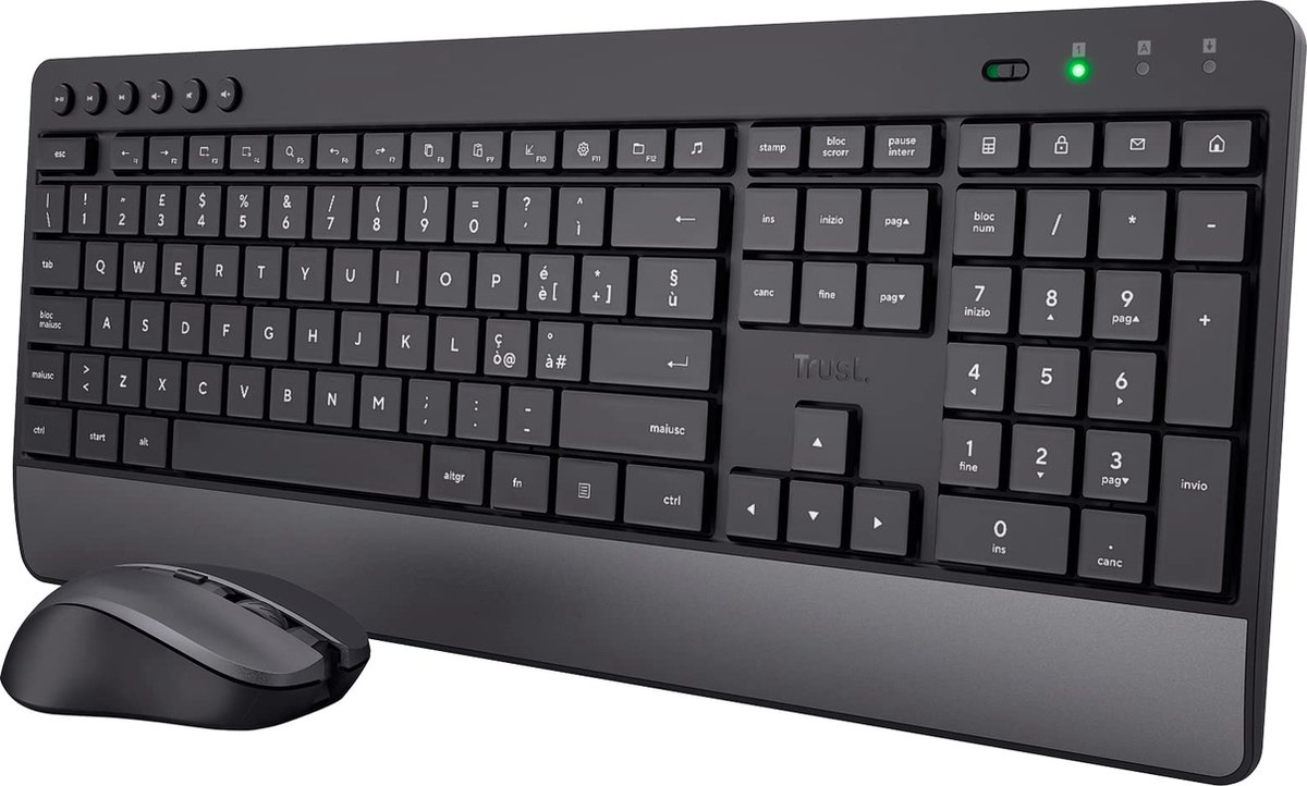 Trust Trezo Eco Wireless Deskset It 24530TRS