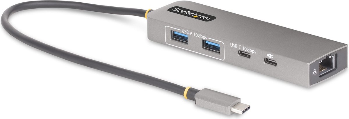 Startech Hub Usb-C A 3 Porte Ethernet 2 5 Gbps 100W Pd 10Gbps 10G2A1C25EPD-USB-HUB