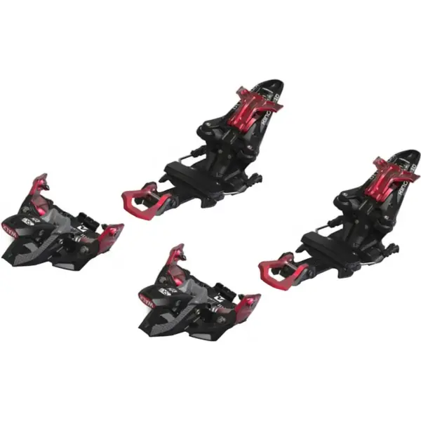 Fixações De Ski Marker Kingpin 10 (100mm-125mm - Preto/Vermelho)