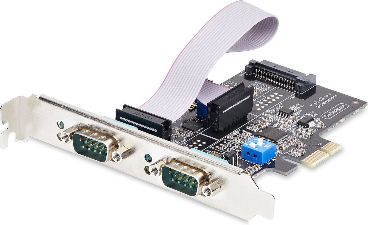 Startech Scheda Seriale Pci Express A 2 Porte RS232/RS422/RS485 (DB9) 2S232422485-PC-CARD