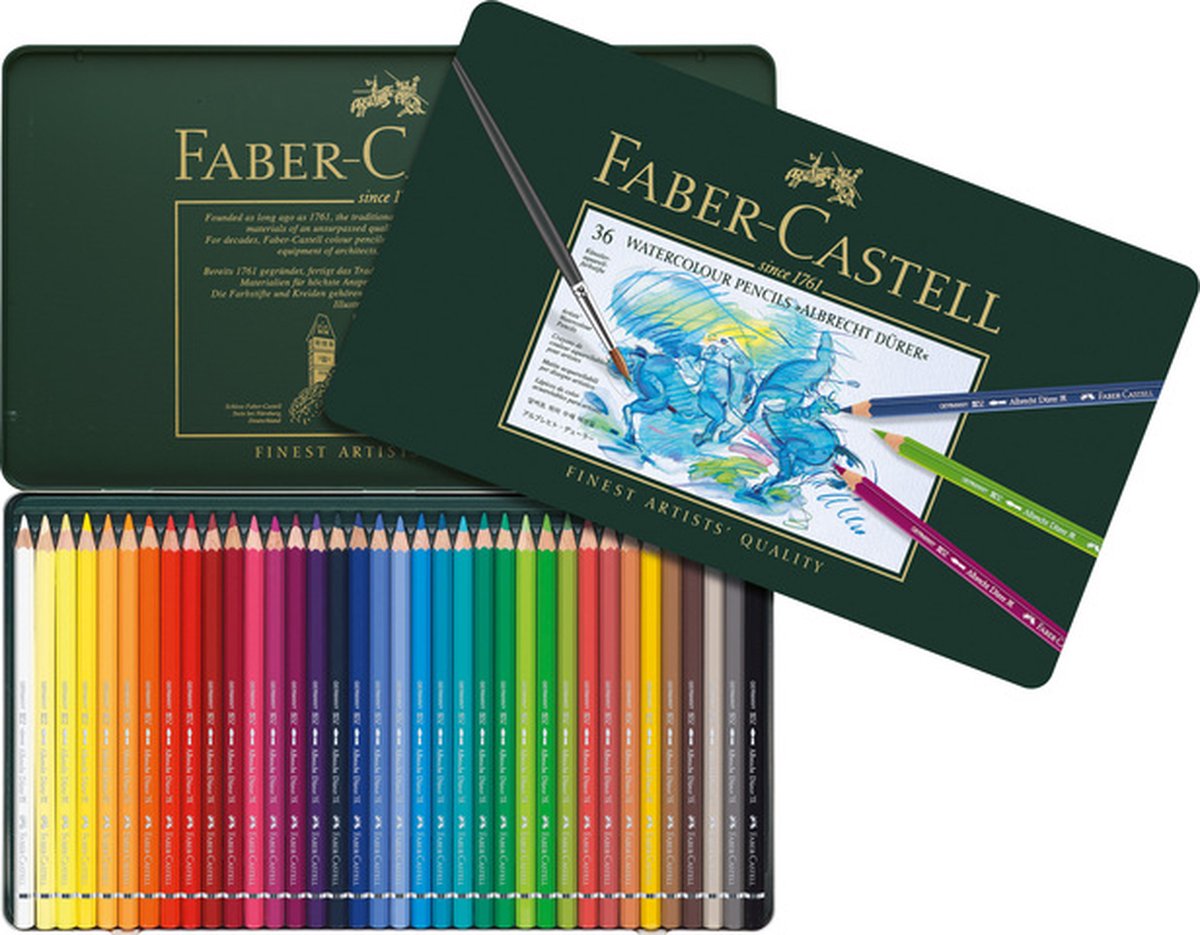 Faber Castell CF36 Matita Acquarellabili Ast.meta 117536