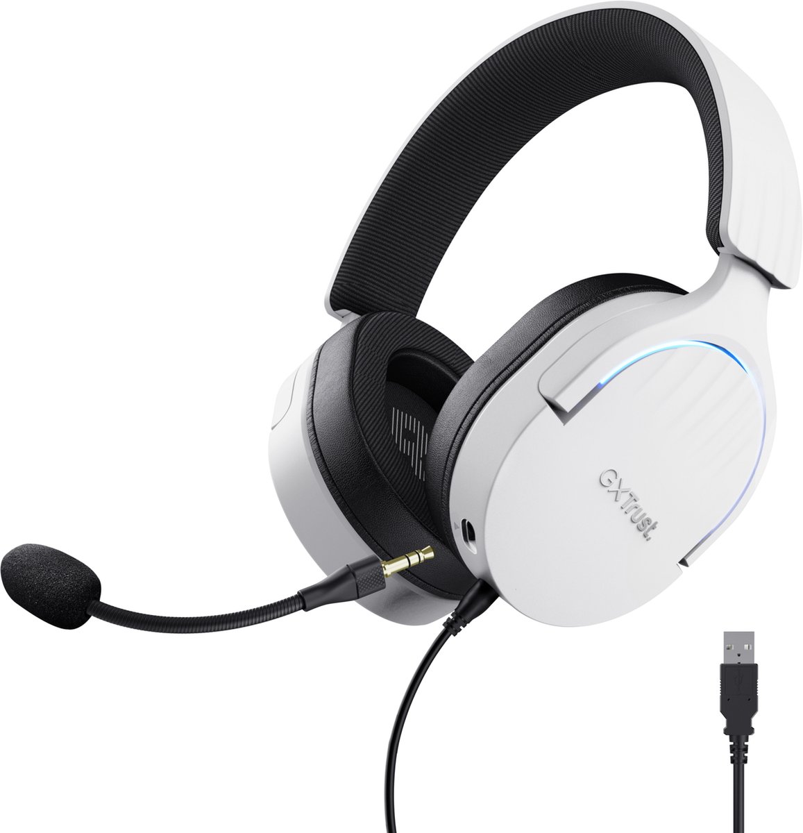 Trust GXT490W Fayzo 7.1 USB Headset Wht 25302