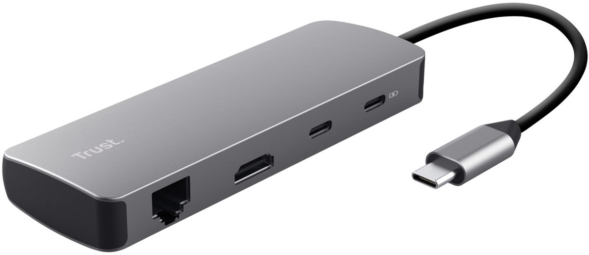 Trust Dalyx 8-IN-1 Multiport Adapter 25672TRS