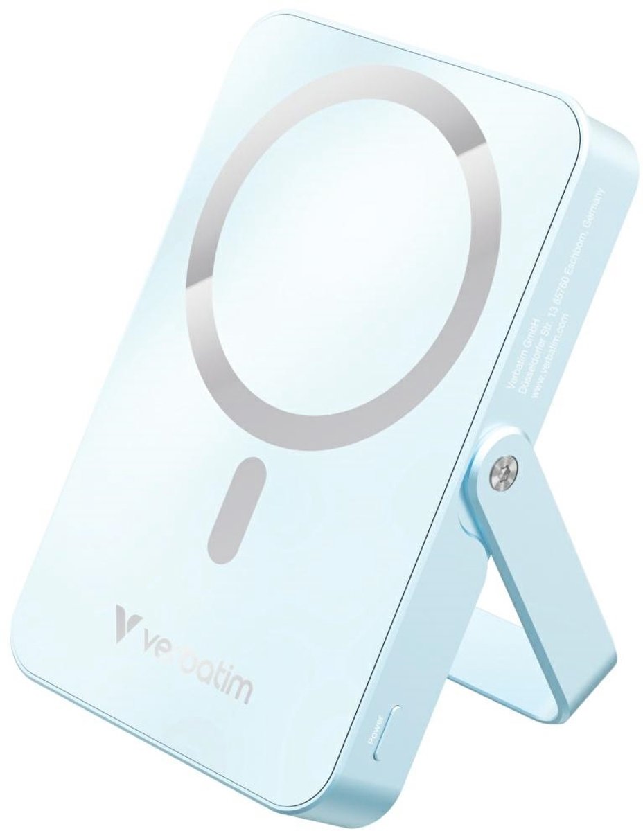 Verbatim Power Bank 10000MAH Mag Safe Blu 32266