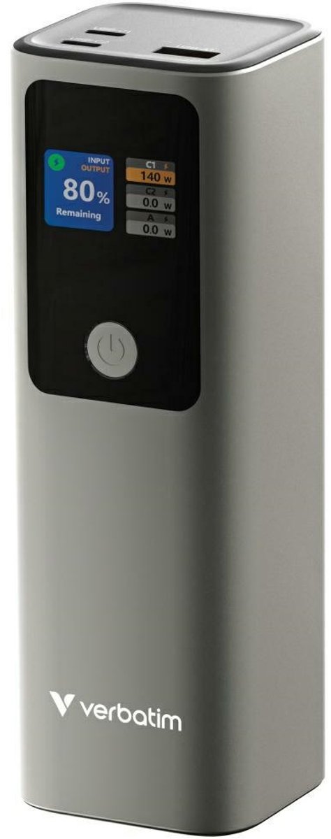 Verbatim Power Bank 27000MAH 183W Grey 32269