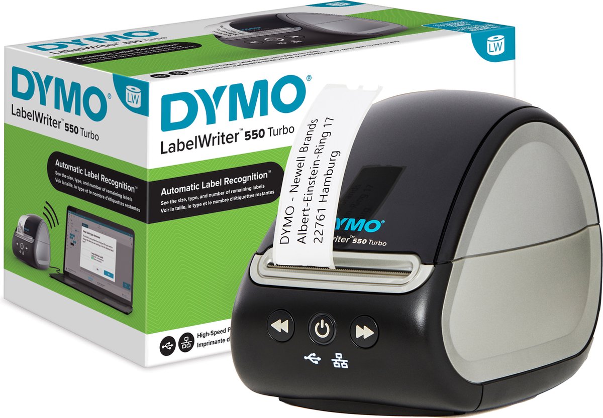 Dymo Etichett Labelwriter 550 Turbo 2112723