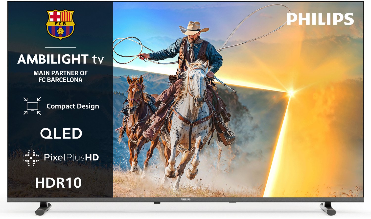 Philips 32 FHD QLED TV Smart Ambilight Titan Os 32PQS6901/12