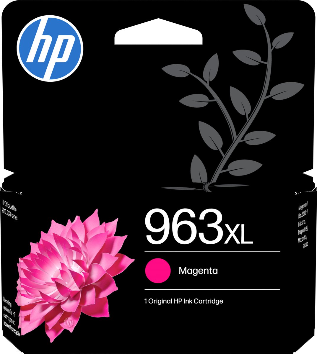 Hp 963XL High Yield Magenta Original Ink Cartridge 3JA28AE#LS1