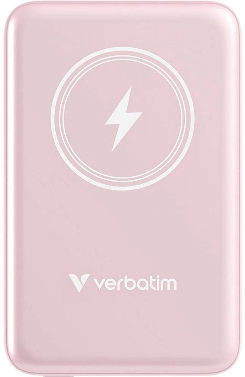 Verbatim Power Bank Wireless Magnetico 10000 Mah Pink 32248
