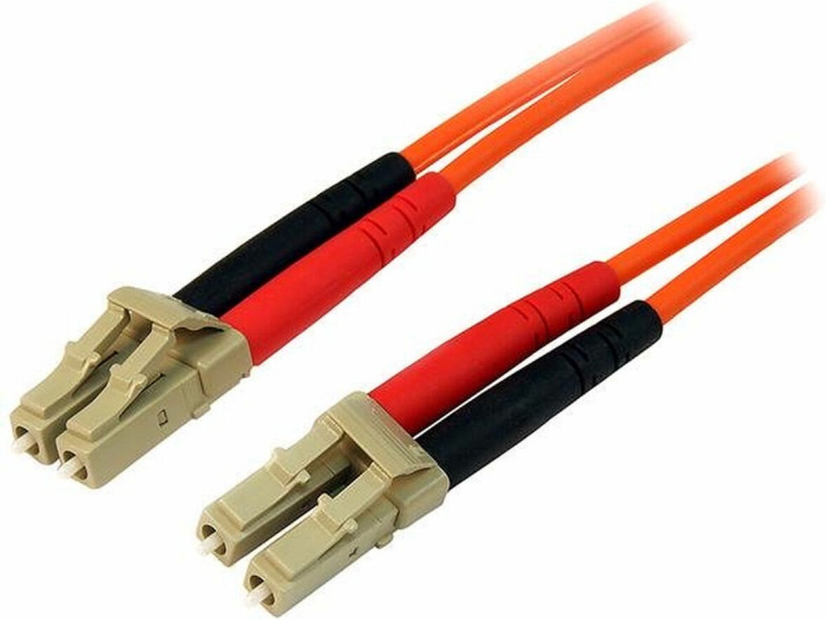 Startech Cavo In Fibra Ottica Da 30m - Duplex Multimodale 50/125 Lszh LC/LC OM2 Patch Lc A 50FIBLCLC30