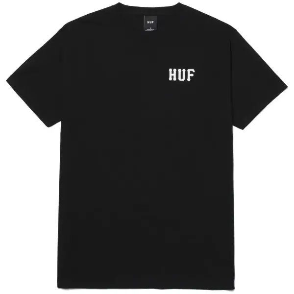 T-Shirt HUF Essentials Classic H (S - Black)