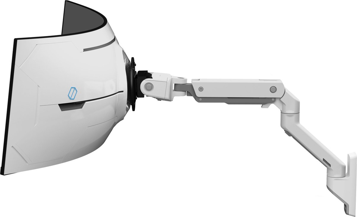 Ergotron Hx Arm With Very Heavy Duty Pivot Wall Mount Bwt 45-694-216