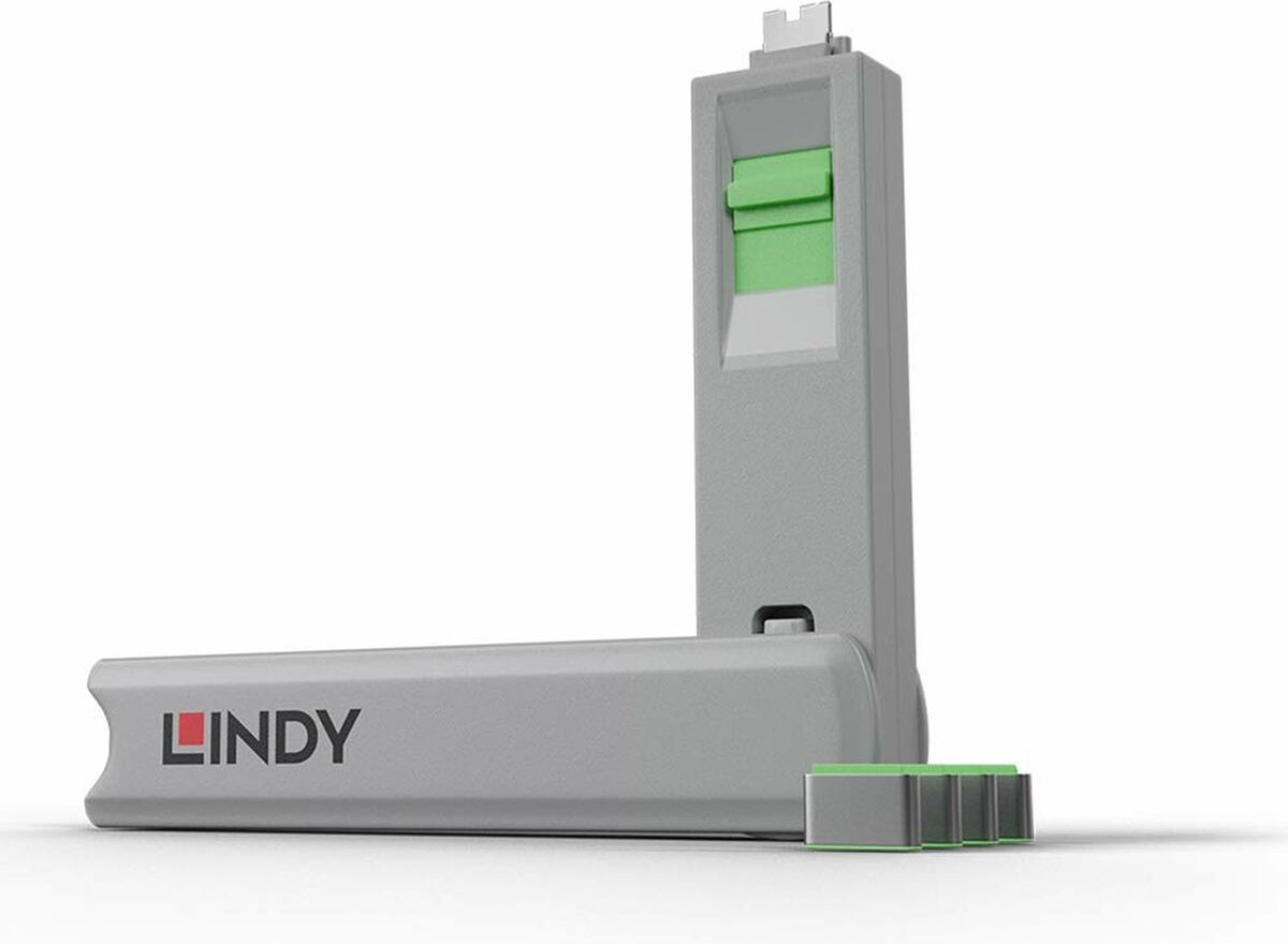 Lindy Serratura USB C Verde 40426
