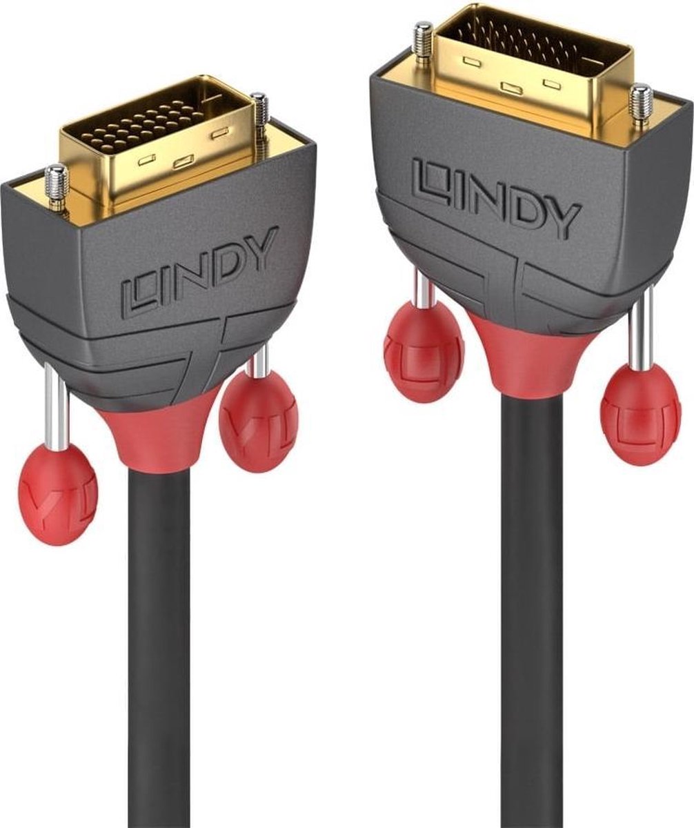 Lindy Cavo Dvi-D Dual Link Anthra Line 7.5M 36225