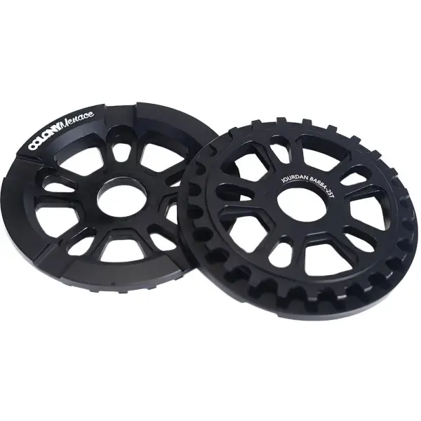 Freestyle BMX Tandhjul Colony Menace Guard (Svart - 25T)