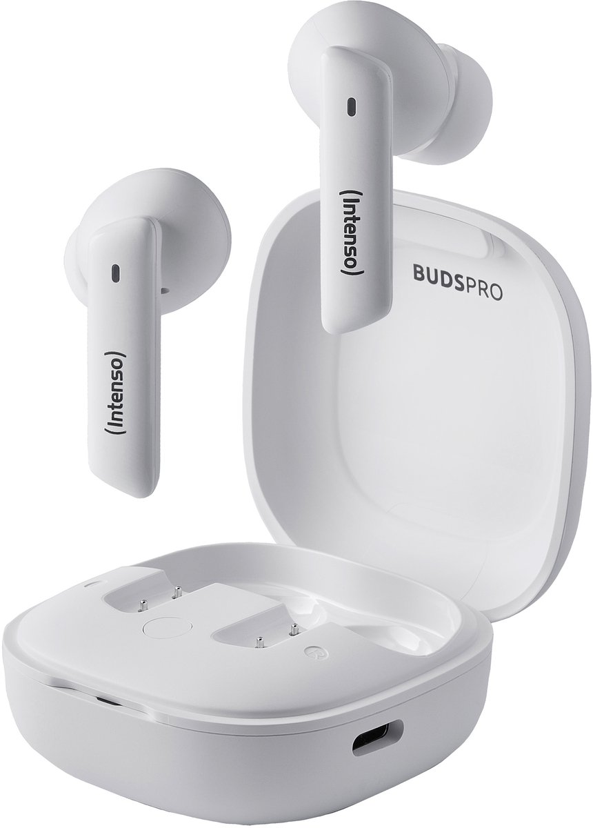 Intenso True Wireless Earphone White Pro 3720502
