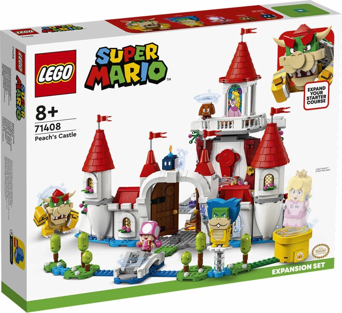Lego Pack Espansione Castello Di Peach 71408