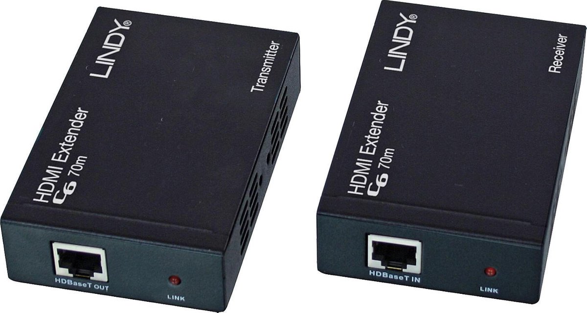 Lindy Extender Hdbaset Hdmi & Ir Cat.6, 70m 38139