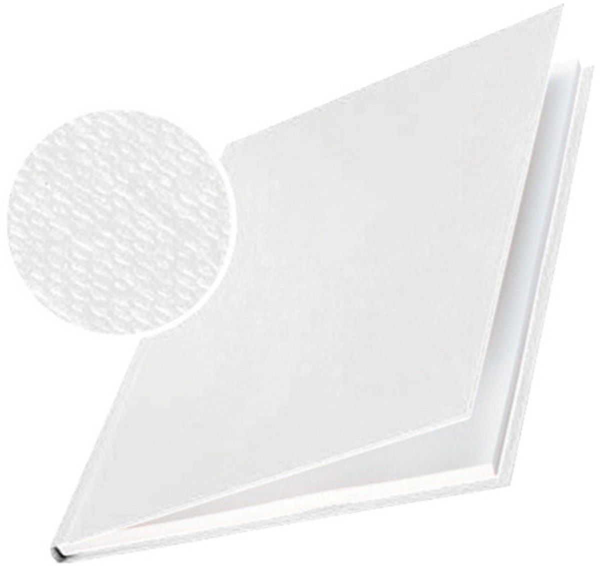 Leitz SC10 Pzimpressbind Copertina Rigida F.to A4 Dorso 3.5 Mm (10-35 Fogli)bianco 7390-00-01