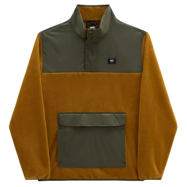 Jacka Vans Mammoth PO Fleece (S - Golden Brown / Grape Leaf)