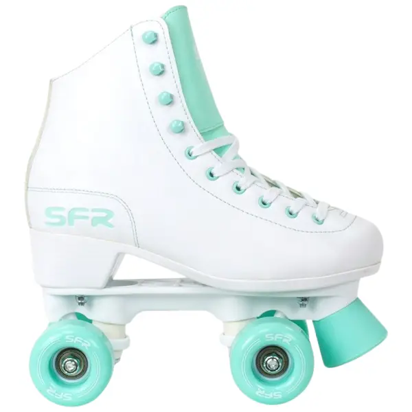 Rullskridskor SFR Figure Side-by-side (Vit/Turkos - 40.5)
