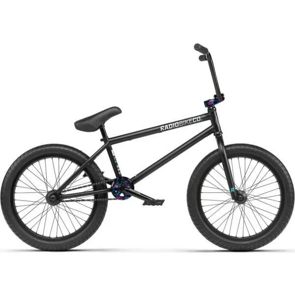 BMX Freestyle Radio Comrad 20" (21" - Matt Black/Black Splatter)