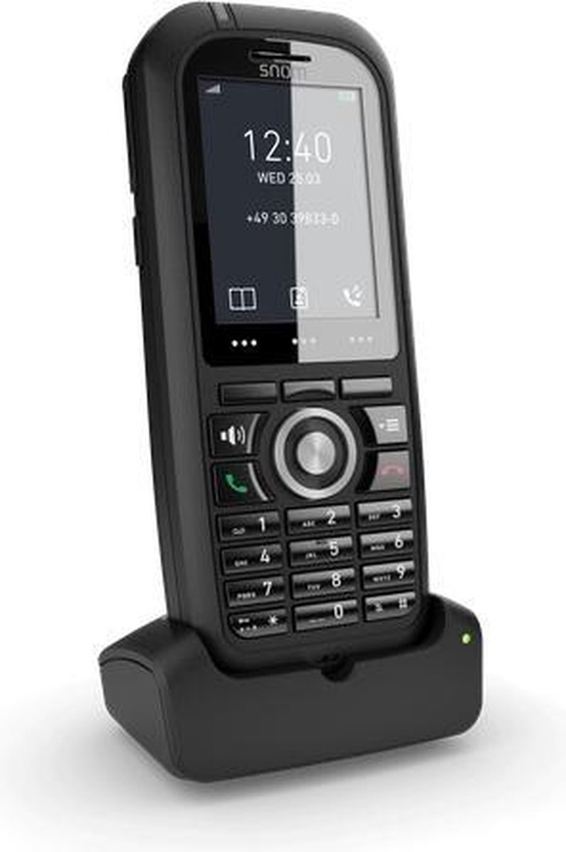 Snom Configurable To M300 M700 And M900 Ruggedized IP65 Dect Handset Suppoeta Bluetooth 00004424