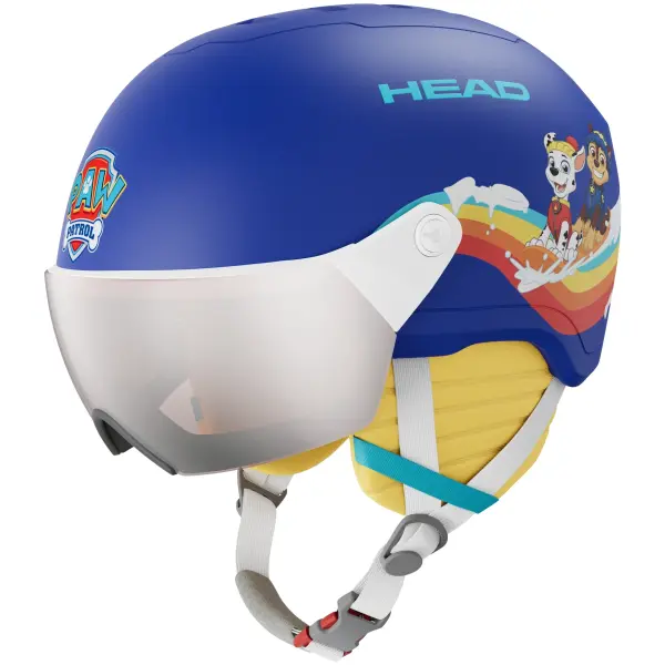 Skidhjälm Head Yuki Visor Paw Barn (XXS - Blue)