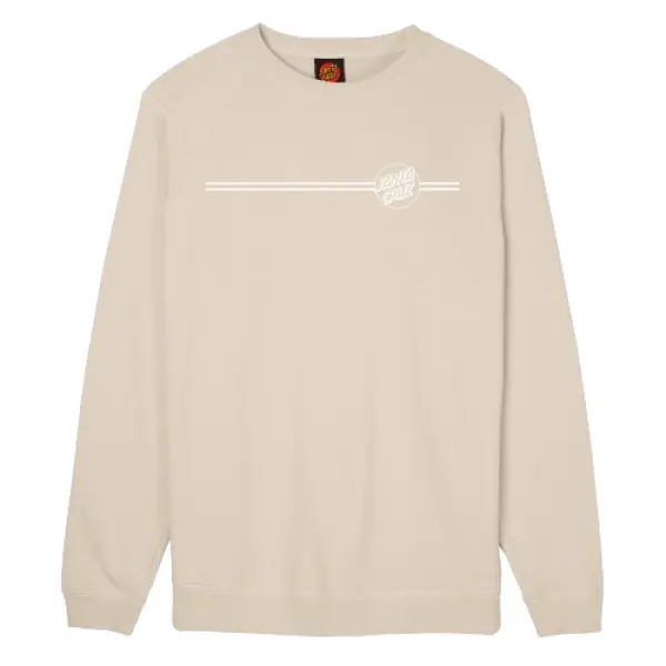 Santa Cruz Opus Dot Crew (S - Chalk)