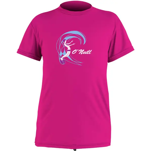 O'Neill O'Zone Sun Barn Lycra T-Shirt (3 - Berry)