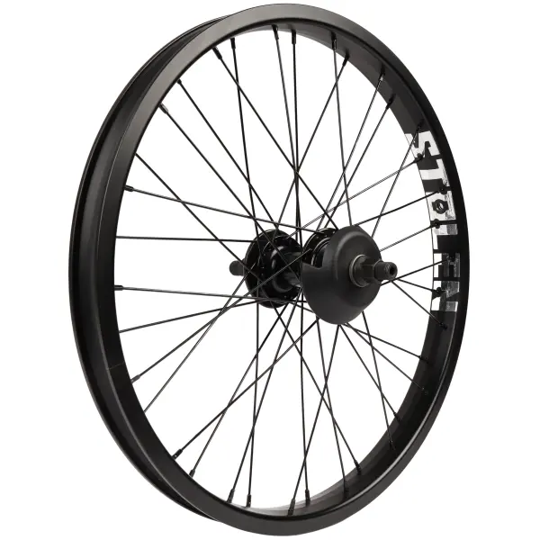 BMX Bakhjul Stolen 20" Hive Chamber 36H Cassette (Svart - Left hand drive)