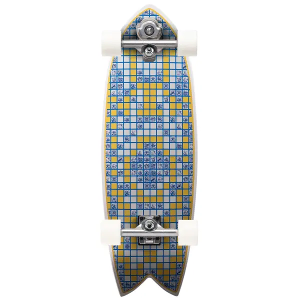 Surfskate YOW Coxos (31" - Blå)