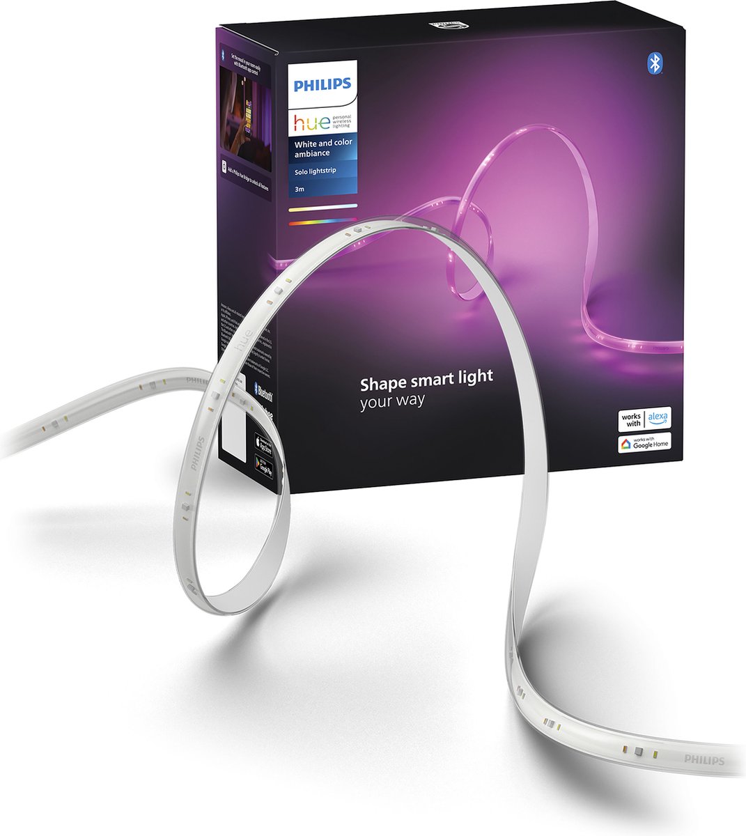 Philips Hue Lightstrip Solo Essential Striscia 3 M Non Estensibile 929003816902