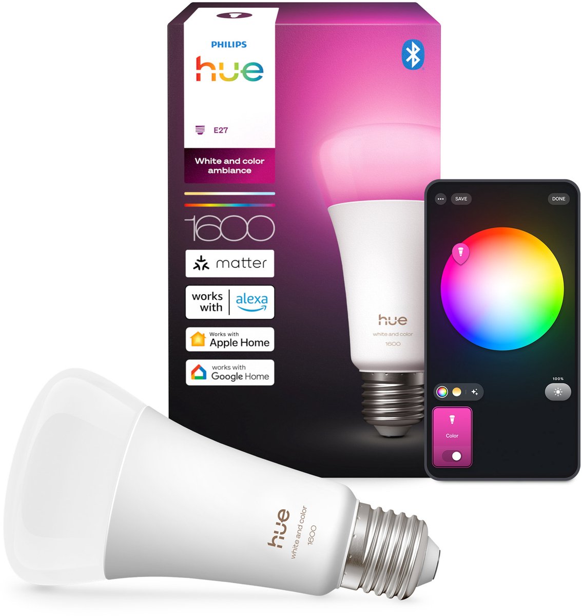 Philips Hue White And Color Ambiance Lampad 929003853601