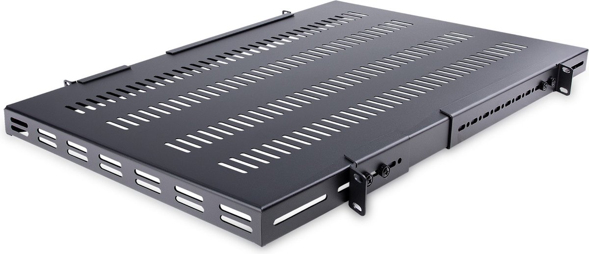 Startech Scaffale Ventilato Per Server 1U Montaggio Su Rack 19 - Vassoio Universale Regolabile Da 19 5 A 38 113Kg (adjshelfhdv) ADJSHELFHDV
