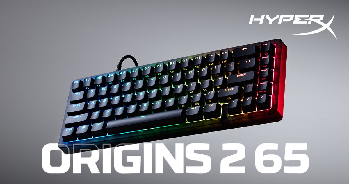Hp Hyperx Origins 2 65 Us B4QS3AA#ABA