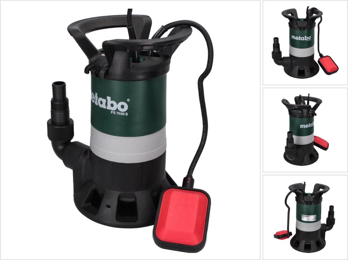 METABO MÁQUINAS - Metabo PS 7500 S - bomba sumergible para aguas sucias