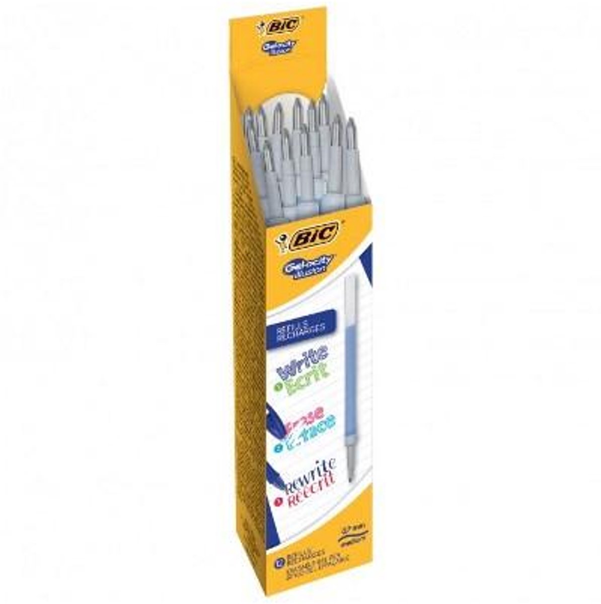 Bic CF30PENNA Gel-Ocity Qd Col. Assorti 999460